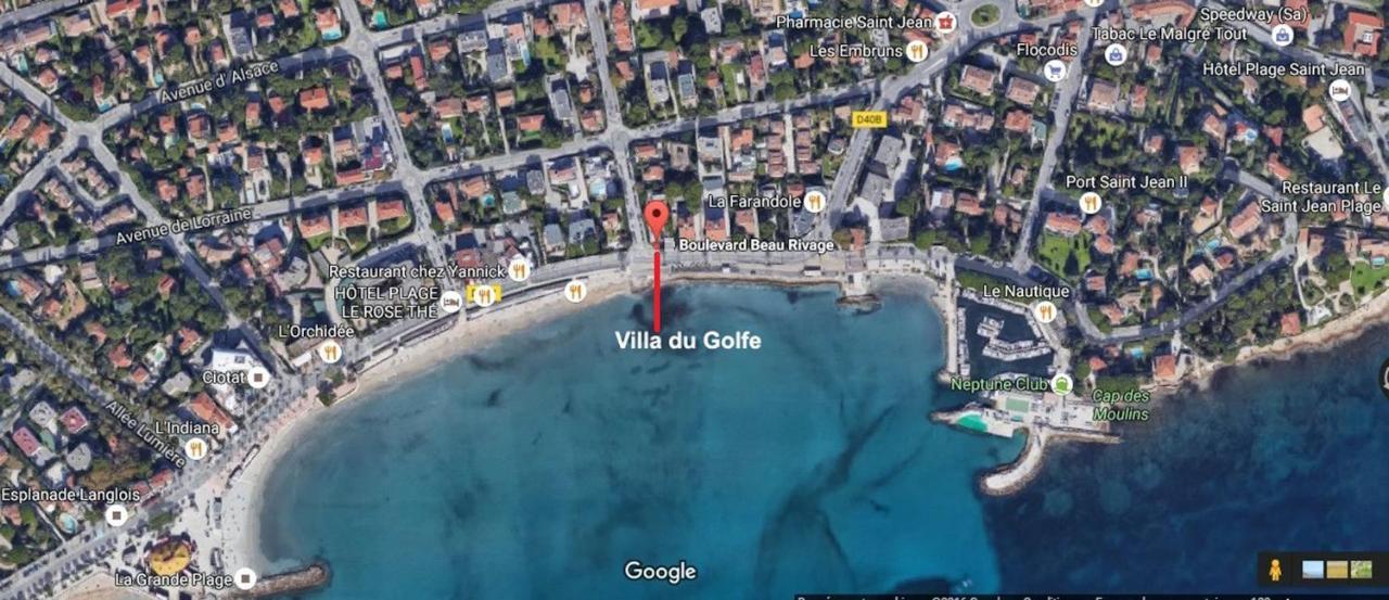 Villa Du Golfe - Studio Saint Jean 拉西约塔 外观 照片